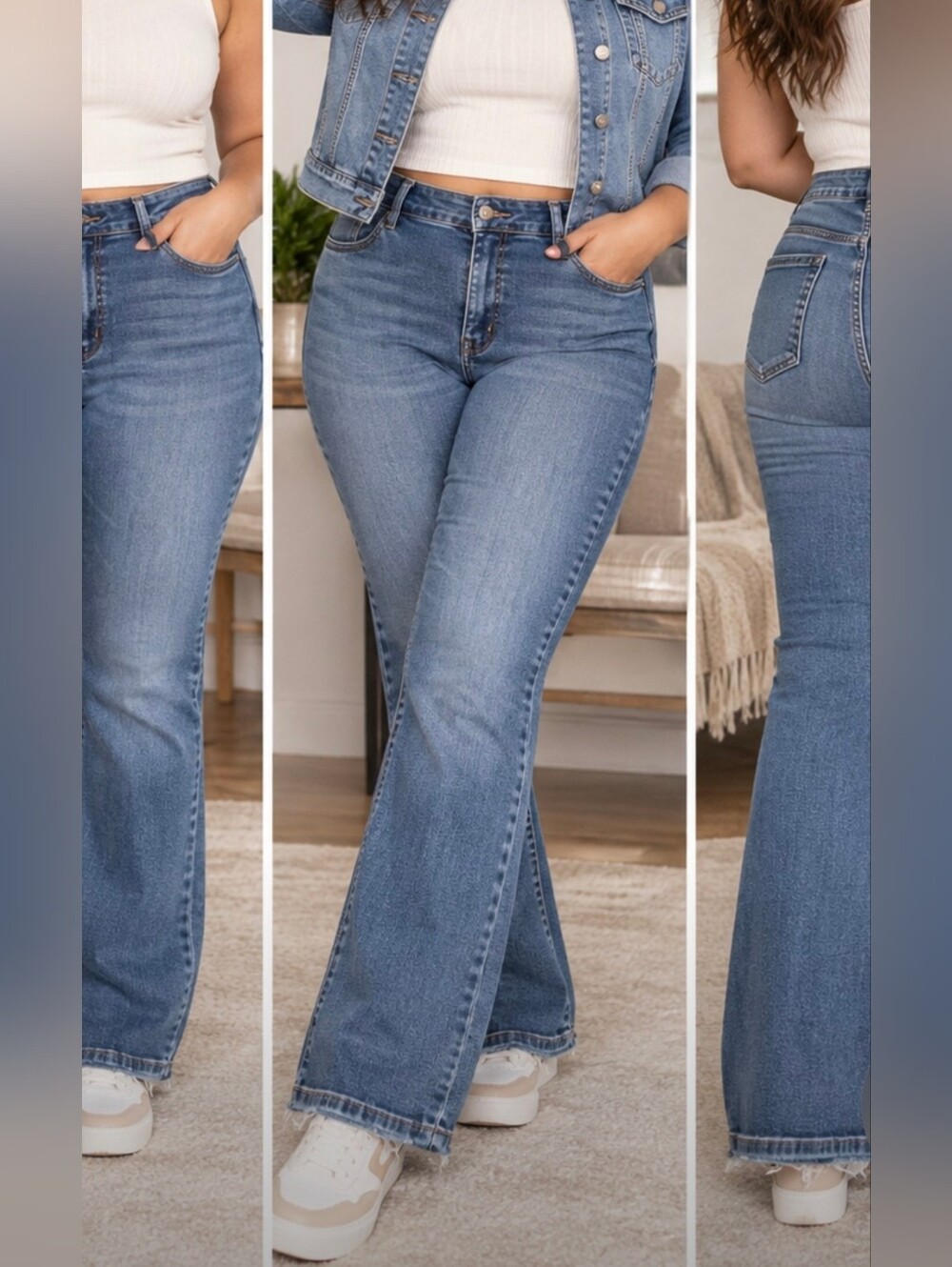 Lane Bryant Flex Magic Waistband High Rise Bootcut Jeans Size 14S